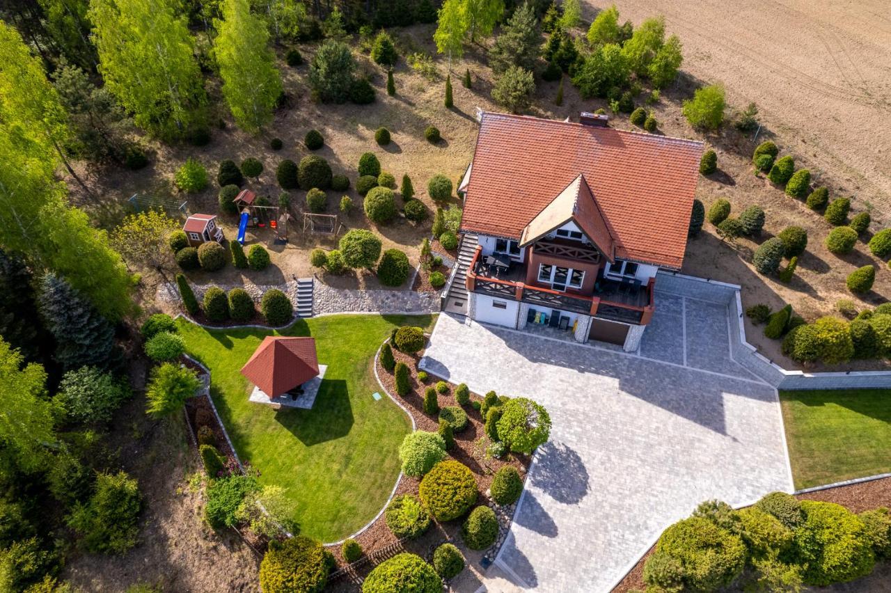 Dom Na Wzgorzu Z Widokiem Na Jezioro Z Balia I Sauna Lipnica  Esterno foto