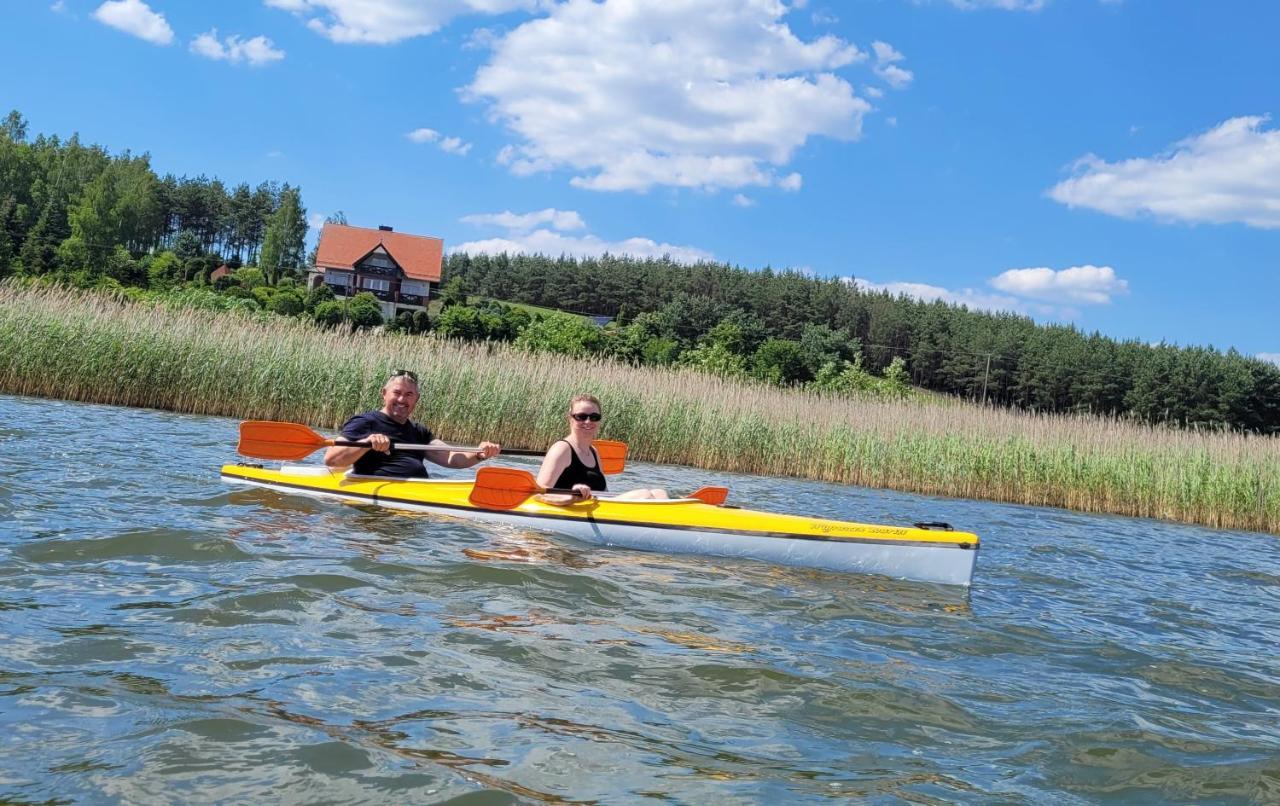 Dom Na Wzgorzu Z Widokiem Na Jezioro Z Balia I Sauna Lipnica  Esterno foto