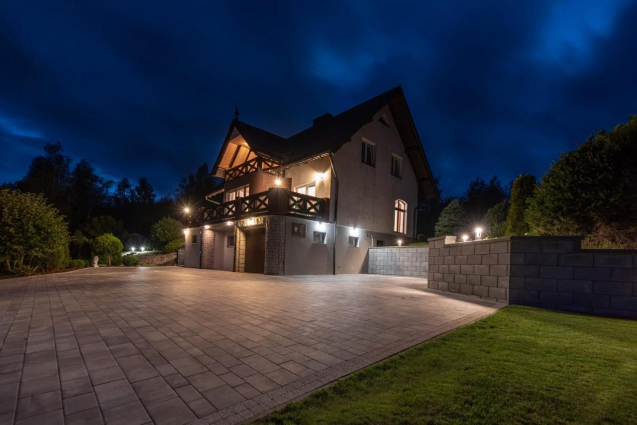 Dom Na Wzgorzu Z Widokiem Na Jezioro Z Balia I Sauna Lipnica  Esterno foto