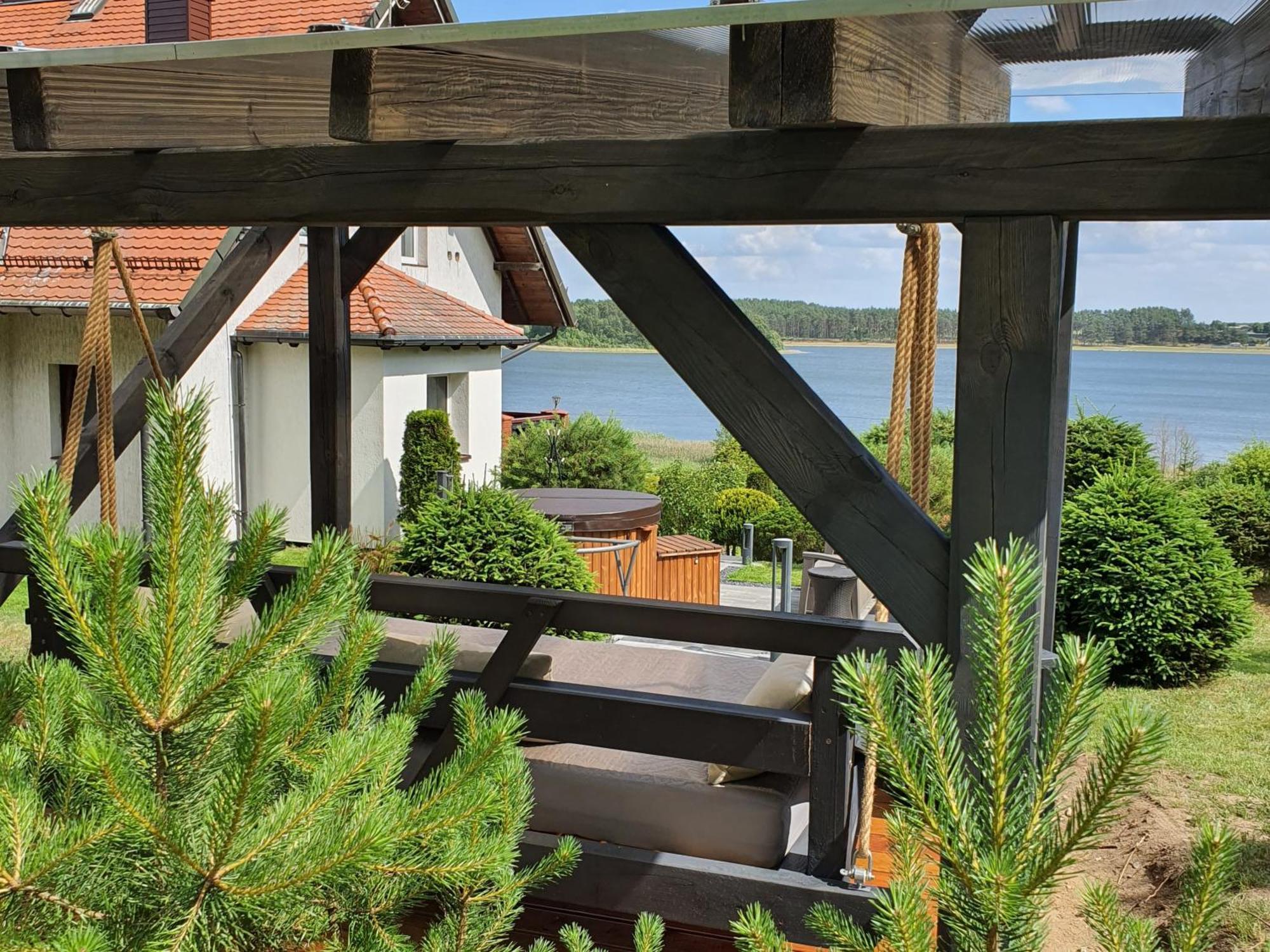 Dom Na Wzgorzu Z Widokiem Na Jezioro Z Balia I Sauna Lipnica  Esterno foto
