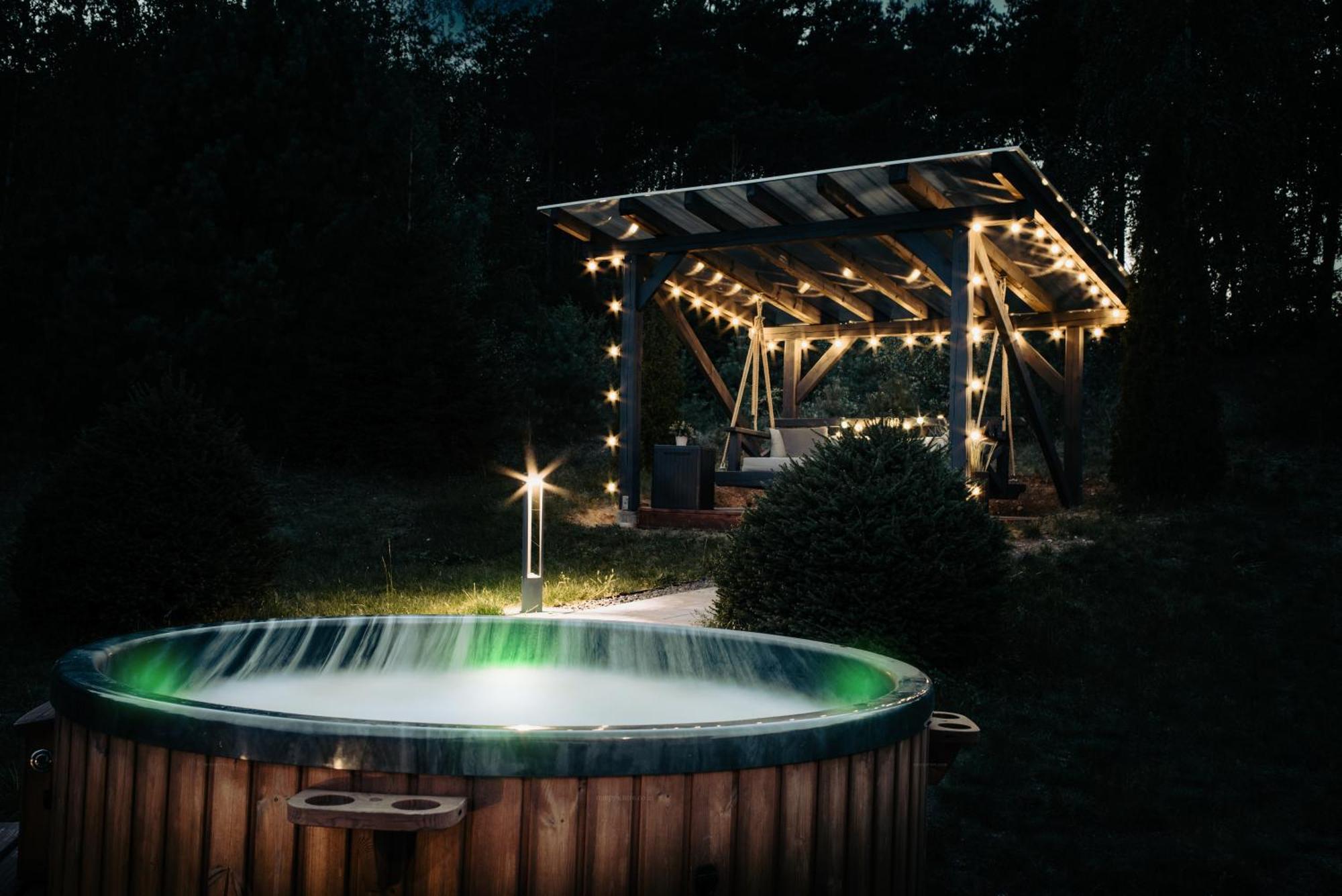 Dom Na Wzgorzu Z Widokiem Na Jezioro Z Balia I Sauna Lipnica  Esterno foto