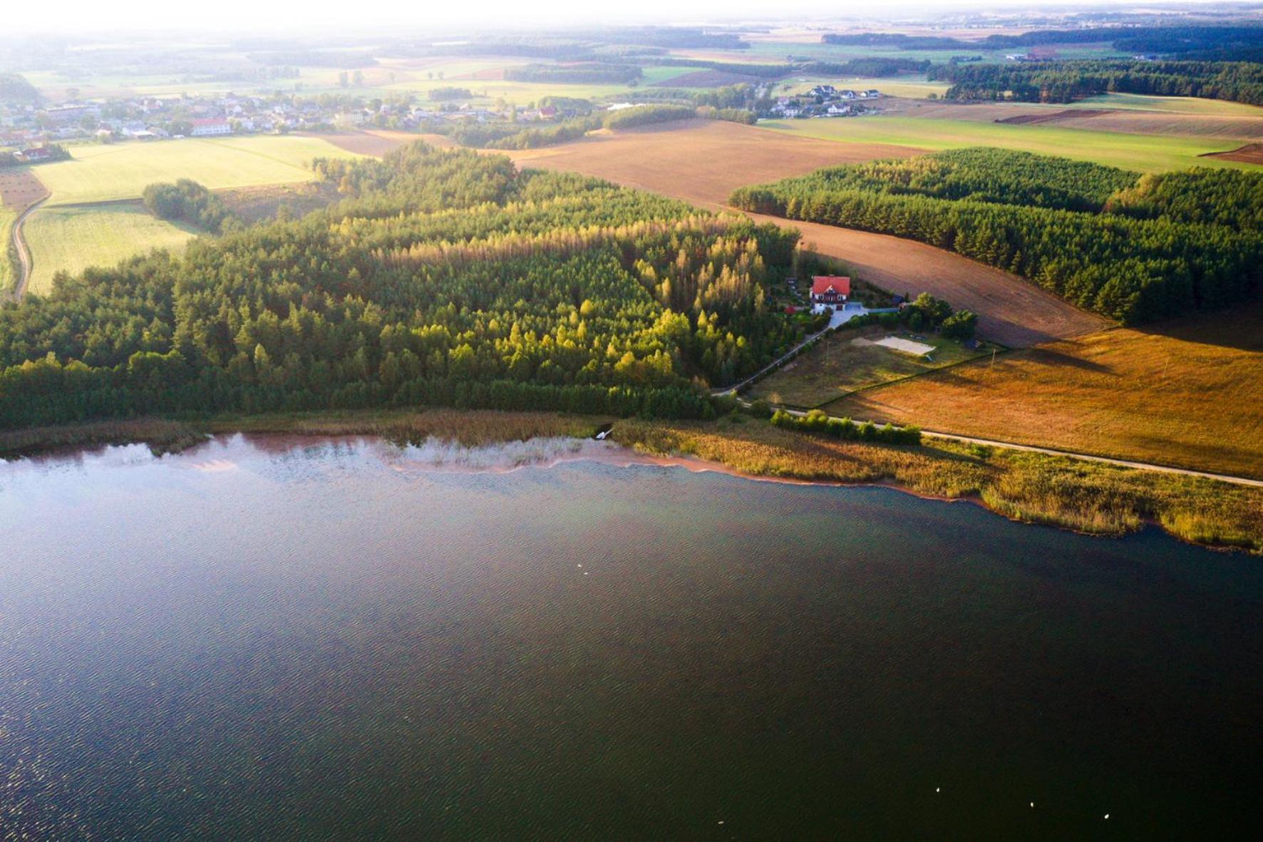 Dom Na Wzgorzu Z Widokiem Na Jezioro Z Balia I Sauna Lipnica  Esterno foto